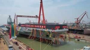 China Commissions Advanced Fujian Aircraft Carrier Amid Rising Tensions