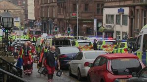 Multiple Crashes And Violence Erupt On Glasgow Streets