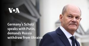 Scholz Advocates Dialogue With Ukraine To Resolve Conflict