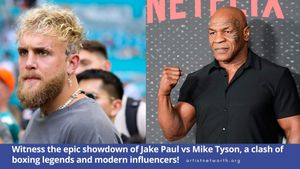 Jake Paul Ignores Age Gap As He Prepares To Face Mike Tyson