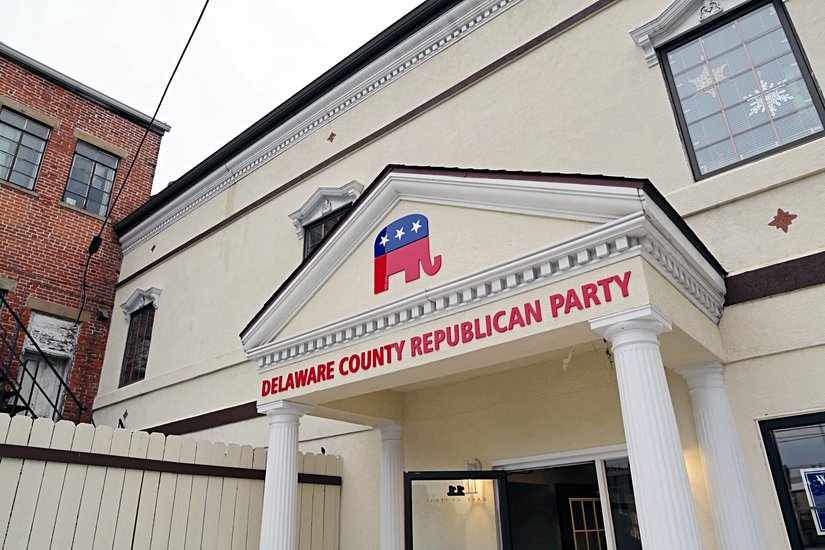 ABD gibi federal devletlerde faaliyet gösteren siyasi partiler eyalet ve ilçelerde ulusal komiteden kısmen bağımsız olarak hareket eder. -Delaware İlçesi Cumhuriyetçi Partisi-