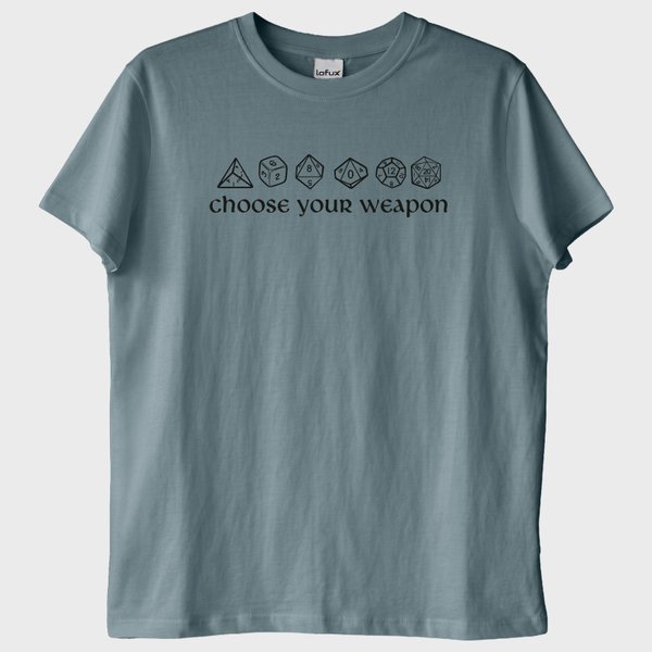 "Choose Your Weapon": RPG Zar T-Shirt