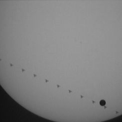 Space Station, Venus, Sun