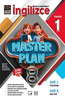 ALTIN ORAN 8.SINIF İNGİLİZCE MASTER PLAN 1.FASİKÜL