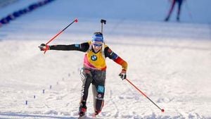 Franziska Preuß Clinches Sprint Victory At Biathlon World Cup