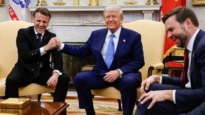 Macron And Trump Discuss Ukraine Amid Tensions