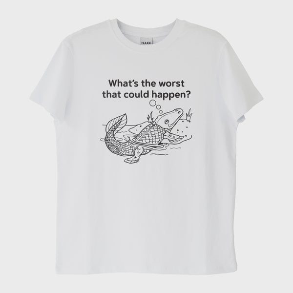 "En Kötü Ne Olabilir ki?": Evrim T-Shirt