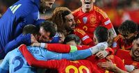 Spain and France win on penalties to join Germany and Portugal in semi-finals