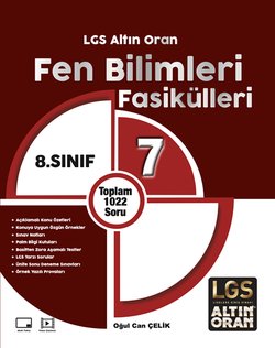 Altın Oran 8.Sınıf Fen Bilimleri Fasikülleri (7 Fasikül)