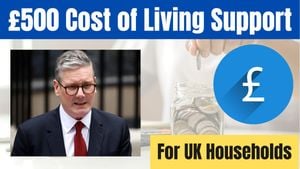 UK Government Launches 2025 Cost Of Living Support Payments