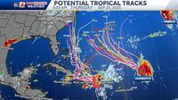 Wave heights rising in North Carolina as Humberto approaches in the Atlantic, Imelda may form soon