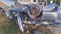 Tragiczny wypadek nastolatków. W samochodzie było 10 osób