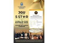 O.P. Jindal Global University awarded 5-stars in Global QS Stars Ratings 2025 at the House of Lords, London - The Tribune