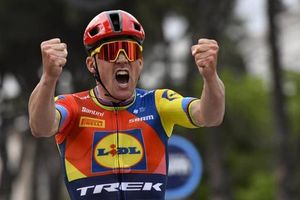 Mads Pedersen Wins First Stage Of Giro 2025