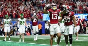 Indiana Dominates Oregon Early In Peach Bowl Semifinal