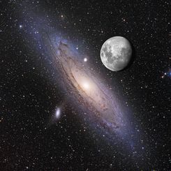  Moon Over Andromeda 