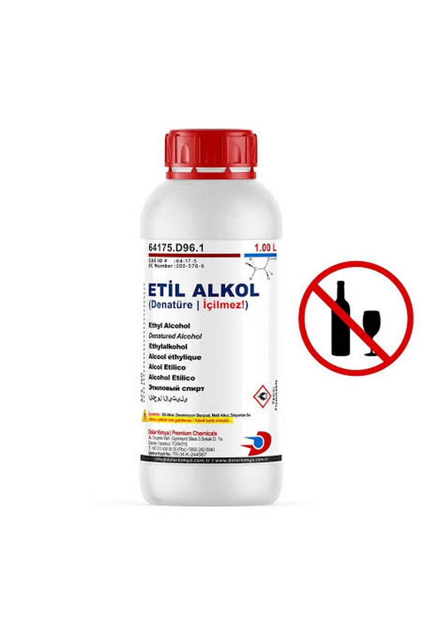 Etil alkol biyolojik silahlardan korunmak için etkili bir kimyasaldır.