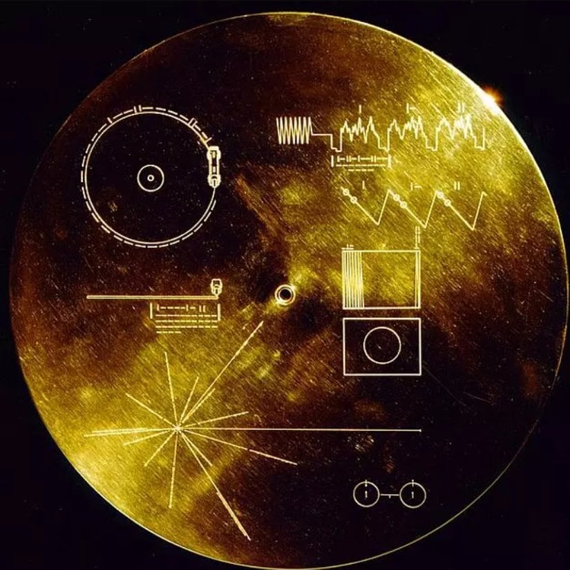 Voyager-1 uzay gemisi Altın Plak
