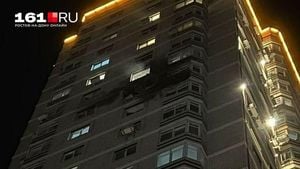 Drone Explosion Rocks Rostov-On-Don Residential Complex