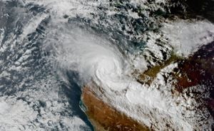 Tropical Cyclone Zelia Set To Strike Western Australia