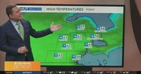 Much cooler today. NEXT Weather Forecast