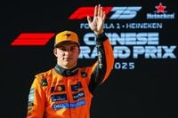 Tous les résultats et classements du Grand Prix de Chine F1 2025