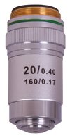 Levenhuk MED 20x Akromatik Objektif