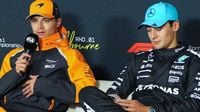 Lando Norris says George Russell's McLaren pace comments 'not the mentality to have'