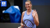 Kvitová wins on tour for first time since becoming a mother
