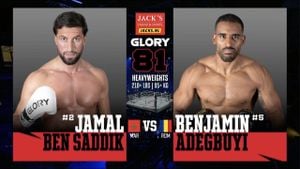 Jamal Ben Saddik Aims For Redemption At GLORY 98