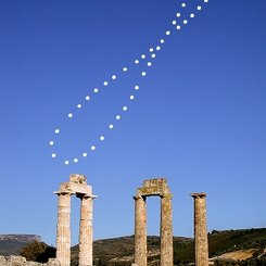 Analemma over Ancient Nemea