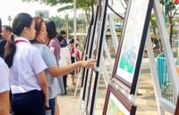 นิทรรศการภาพวาดเด็ก “ดานังในหัวใจของฉัน”