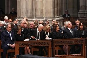 Dick Cheney Remembered At Funeral In Washington