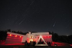 Quebec Üzerinde Meteorlar