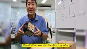 Japan Launches The World's First Wooden Satellite