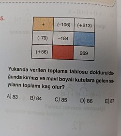 Bu soruda cevap nasıl 85 oldu, detaylarıyla ve mantığıyla, ispatlarıyla ve sebebiyle anlatır mısınız?