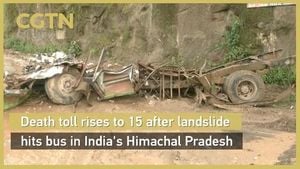 Deadly Landslide Buries Bus In Himachal Pradesh