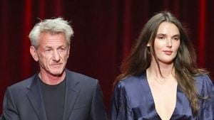 Sean Penn And Valeria Nicov Step Out In Santa Monica