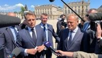 VIDEO - Nancy : quand Emmanuel Macron et le Premier ministre Polonais débattent sur la prononciation de Stanislas - ici