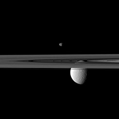 Moons Beyond the Rings of Saturn