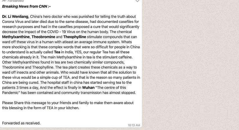 CNN'in paylaştığı haber metni