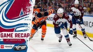 Avalanche Defeat Oilers With Necas' Late Goal