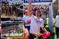 Charlie Kirk shooter still at large, no suspect in custody following UVU event: police