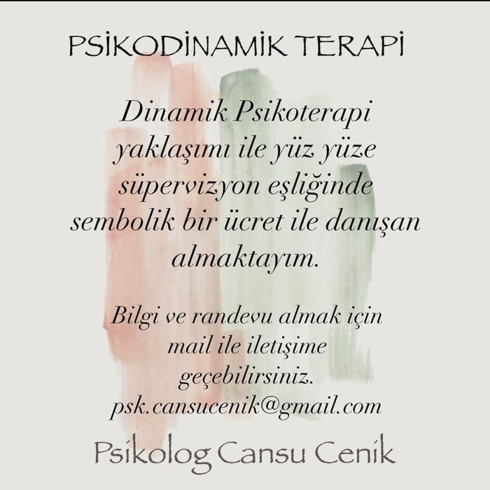 Dinamik Psikoterapi - Cansu Cenik