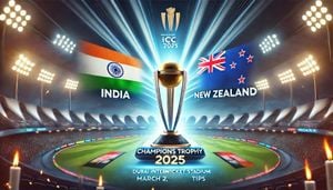 India And New Zealand Clash At ICC Champions Trophy 2025