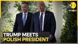 Duda Meets Trump: Mixed Reactions Over Brief Encounter