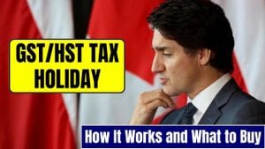 Canada's GST And HST Tax Holiday Begins This Weekend