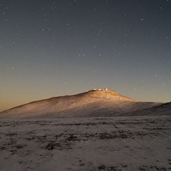 The Snows of Paranal