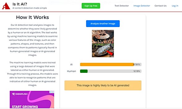 yapay zeka ile çizildiğinin ispatı