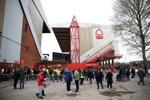 Nottingham Forest Celebrates Victory Against Ipswich Town